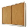 Guarda Roupa Monterey com Portas de Correr 100% Mdf – Mademarcs - Off White/peroba/off White - 2