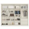 Guarda Roupa Monterey com Portas de Correr 100% Mdf – Mademarcs - Off White/peroba/off White - 3