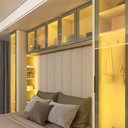 Ver mais imagens de Guarda Roupa Modulado 03 Innova Reflecta 12 Portas Off White - Gelius