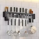 Ver imagem 5 de Suporte Organizador de Pendurar Utensilios na Cozinha Grande Casa Decoração Organização