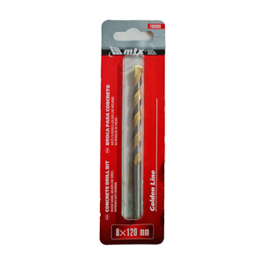 Kit 8 Brocas Vídia P/ Concreto 8mm Mtx