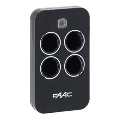 Controle Remoto Rossi Faac XT4 433MHZ Porta Aço Enrolar