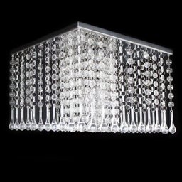Lustre Acrilico Plafon Quadrado 20x20x15cm - Jp Mito 20 - 2 Lustre Acrilico Plafon Quadrado 20x20x15cm - Jp Mito 20 - 2