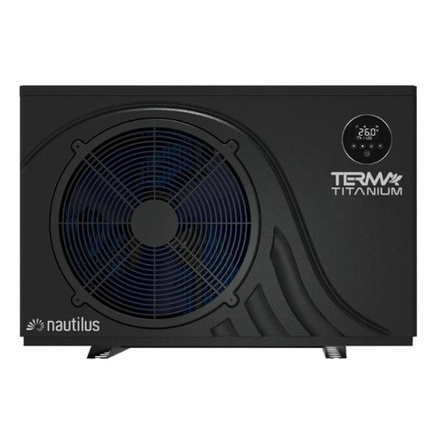 Trocador de Calor Piscina 60.000 Litros Terma Titanium 06 Nautilus 220V Wi-Fi Bomba de Calor Econômi