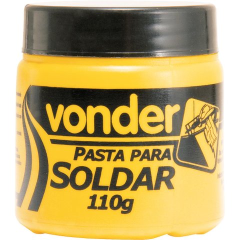 Pasta para soldar estanho 110g - Vonder