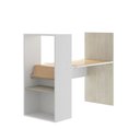 Ver imagem 4 de Mesa de desenho infantil 106,5cm c/ Prateleiras 1007 KIDS BE Mobiliário - BE Mobiliário Branco/ Avei