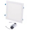 Kit 4 Plafon luminária Led Embutir 30x30 Branco Quente 3000k 25w - 3