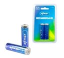Ver imagem 1 de Pilha Recarregável Aa 2700mah Cartela 2 Und Knup
