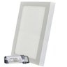 Kit 2 Plafon luminária Led Sobrepor 40x40 Branco Frio 6000k 42w - 1