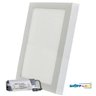 Kit 3 Plafon Luminária Painel LED Sobrepor 30x30 Branco Quente 3000K 32W - 4