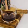 10 Molheiras Cremeira de Vidro 100ml Cabo de Bambu Lyor Caldas Mesa Posta Molhos Shoyu - 5