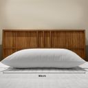 Ver imagem 2 de Travesseiro King de Hotel 50x90cm - Mais Largo, Suporte Alto