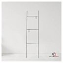 Ver imagem 4 de Escada Metal Decorativa Preta VD - Vallisa Decor