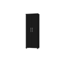 Ver imagem 1 de Armário Arezo Organizador Multiuso 2 Portas Com Rodinhas:Black