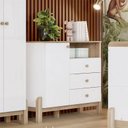 Ver imagem 1 de Cômoda Infantil Ternura Ambiente Branco Jequitibá Hp – Henn