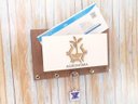 Ver imagem 2 de Porta Chaves e Cartas Profissões Agronomia em MDF Madeirado