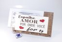 Ver imagem 1 de Porta Chaves E Cartas Espalhe Amor
