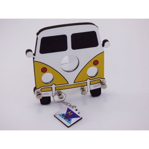 Porta Chaves Kombi Espelhado