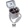 Wine Bag para 4 Garrafas Cinza Térmica Wine & Cia Bolsa para Vinhos - 3