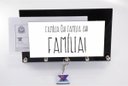 Ver imagem 1 de Porta Chaves Cartas Familia Êh, Familia Âh