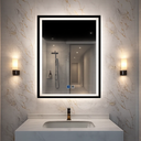Ver imagem 2 de Espelho Led Banheiro 3 Cores de Luz com Desembaçador 80x60cm