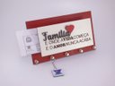 Ver imagem 1 de Porta Chaves Cartas Familia é onde a vida começa