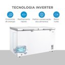 Ver imagem 7 de Freezer Horizontal 2 Portas 418l Inverter Branco Midea Mdrc564fzd013 Bivolt