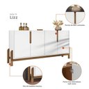 Ver imagem 4 de Buffet Aparador Sala Lizz 170cm Branco Marrom Cedro Casa D