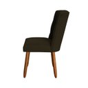 Ver imagem 5 de Cadeira Cozinha Sala de Jantar Penteadeira Estofada Paris Suede- Twdecora