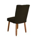 Ver imagem 4 de Cadeira Cozinha Sala de Jantar Penteadeira Estofada Paris Suede- Twdecora