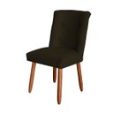 Ver imagem 3 de Cadeira Cozinha Sala de Jantar Penteadeira Estofada Paris Suede- Twdecora