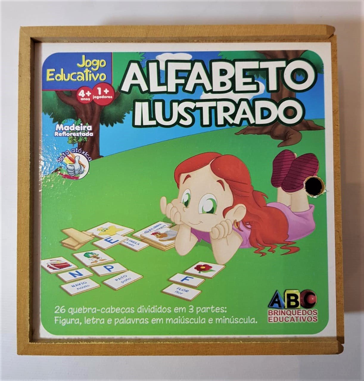ALFABETO ILUSTRADO - JOGO EDUCATIVO