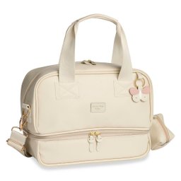 FRASQUEIRA TÉRMICA VICKY BORBOLETAS MARFIM MASTERBAG BABY Frasqueira Térmica - 1