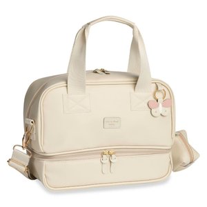 FRASQUEIRA TÉRMICA VICKY BORBOLETAS MARFIM MASTERBAG BABY Frasqueira Térmica