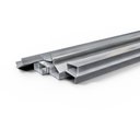Ver imagem 4 de Perfil U Inox - Vidro de 10mm - Polido - 50cm