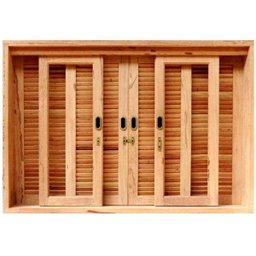 Veneziana de Correr Madersilva 1,20mx1,60mx15cm - 1 Veneziana de Correr Madersilva 1,20mx1,60mx15cm - 1