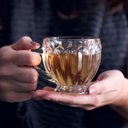 Ver imagem 5 de Jogo 2 Xícarasde Chá de Cristal Ecológico Café Imperial 200ml Lyor