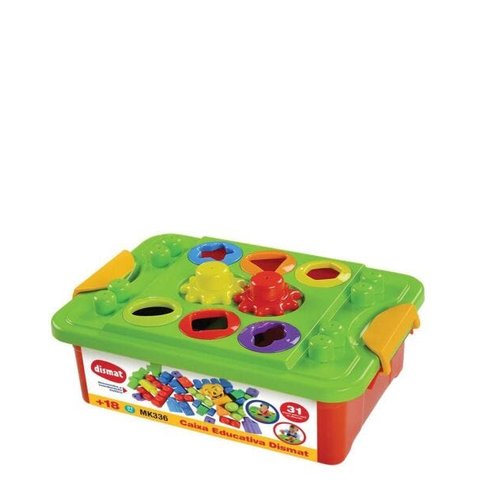 Brinquedo Educativo Caixa Educativa 31 Pecas Dismat