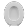 ASSENTO SANITÁRIO BRANCO ALMOFADADO OVAL ASTRA - 7