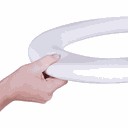 Ver imagem 4 de ASSENTO SANITÁRIO BRANCO ALMOFADADO OVAL ASTRA