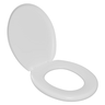 ASSENTO SANITÁRIO BRANCO ALMOFADADO OVAL ASTRA - 6