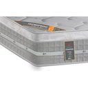 Ver imagem 2 de Cama Box Baú Casal: Colchão Molas Ensacadas Castor Pocket Premium Gel + Base CRC Suede Gray(138x188)