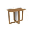 Ver imagem 2 de Base Mesa de Jantar Antonela Ba53 Madeirado S/ Tampo Canela - Kappesberg