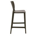 Ver imagem 4 de Banqueta Safira Alta Marrom em Polipropileno e Fibra de Vidro Tramontina 92128109