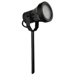 Espeto Jardim Alumínio/vidro Par20 Preto E-1035 Pt Ideal - 1