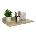 Ver imagem 1 de Tampo 100% Mdf 30mm para Balcão de Cozinha 80cm Multimóveis Cr20437 Carvalho Tropical Carvalho