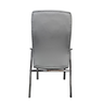 Cadeira Fixa Partner Estofada Cinza B.hoff Mobile - 5