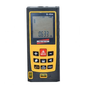 Trena Digital A Laser Volume E Medição Direta Escala 0.05 A 40m Calculo De Área Datalogger Com Certi