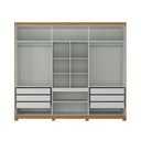 Ver imagem 4 de Guarda-Roupa Casal 6 Portas Monte Carlo Yescasa