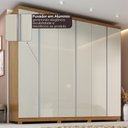 Ver mais imagens de Guarda-Roupa Casal 6 Portas Monte Carlo Yescasa